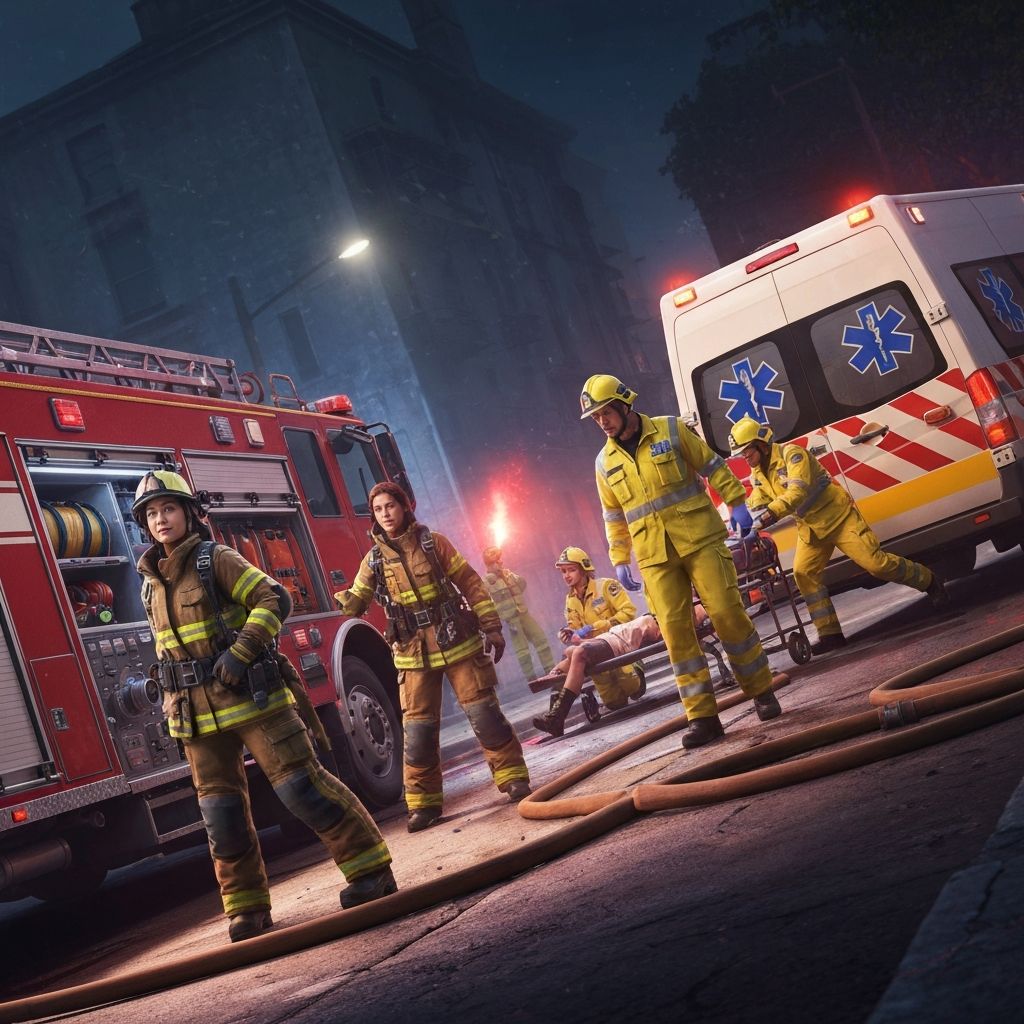 Emergency response scene